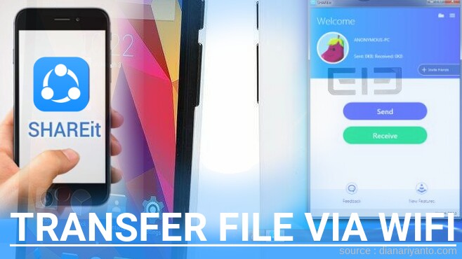Cara Transfer File via Wifi di Elephone G2 Menggunakan ShareIt Terbaru