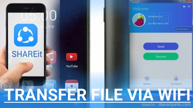 Mudahnya Transfer File via Wifi di Elephone G4 Menggunakan ShareIt Terbaru