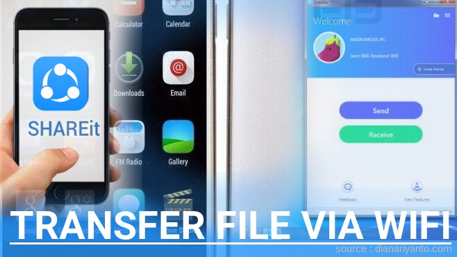 Cara Mudah Transfer File via Wifi di Elephone G7 Menggunakan ShareIt Versi Baru
