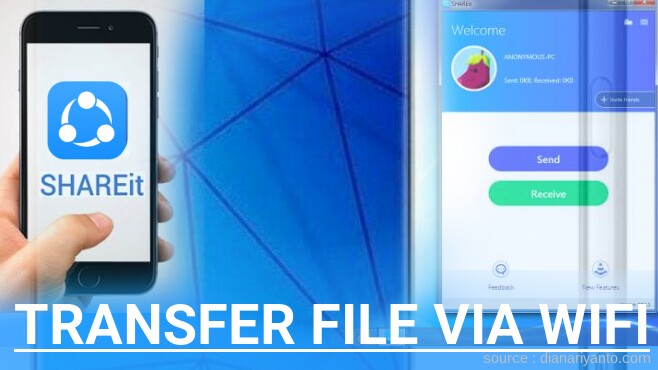 Mudahnya Transfer File via Wifi di Elephone P9000 Edge Menggunakan ShareIt Versi Baru