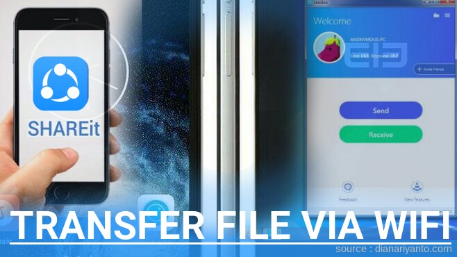 Cara Transfer File via Wifi di Elephone S2 Menggunakan ShareIt Terbaru