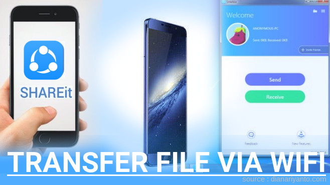 Mengenal Transfer File via Wifi di Elephone S7 mini Menggunakan ShareIt Terbaru